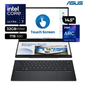 Laptop ASUS ZenBook PRO DUO UX8406MA-PS99T Intel Core Ultra 9 185H RAM 32GB SSD 1TB DUAL 14.5" OLED Touchscreen