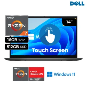 Laptop Dell Inspiron 7415-A920BLU 2-in-1 Ryzen 7-5700U RAM 16GB Disco SSD 512GB 14" FHD Touchscreen