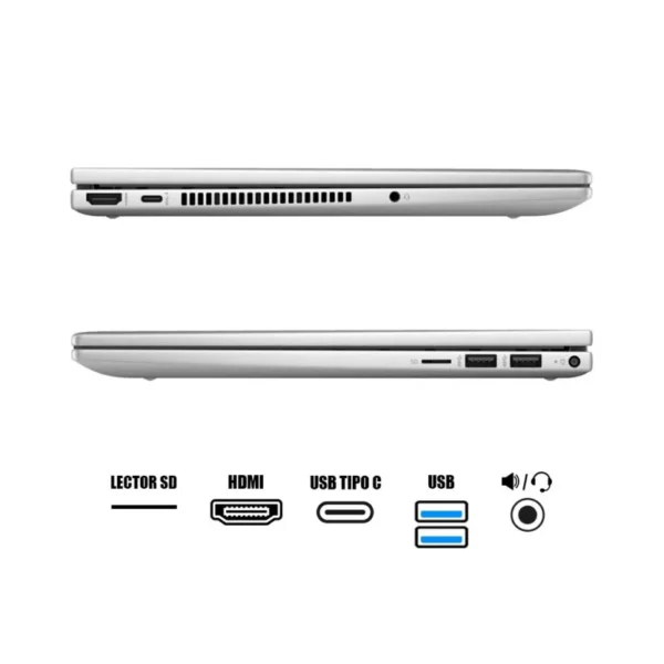 Laptop HP Envy X360 14-ES1013 2-in-1 Intel Core i5-120u RAM 8GB SSD 512GB 14" FHD Touchscreen