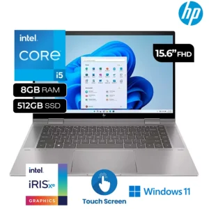 Laptop HP Envy X360 15-EW1058 Intel Core i5-1335U RAM 8GB Disco SSD 512GB 15.6" FHD Touchscreen