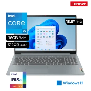 Laptop Lenovo IdeaPad Slim 3 15IRU8 Intel Core i5-1335U RAM 16GB SSD 512GB 15.6" FHD