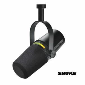 Micrófono SHURE MV7+-K-BNDL con Pedestal de Mesa para Podcast