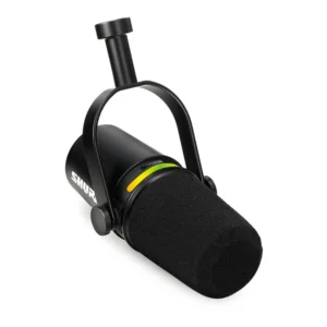 Micrófono SHURE MV7+-K para podcast color negro