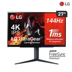 Monitor Gamer LG UltraGear 27GR93U 27" UHD 4K IPS 144Hz 1ms