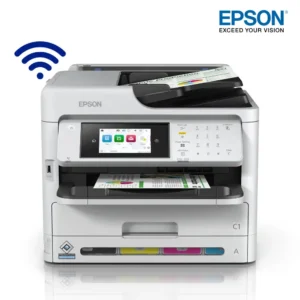 Impresora Multifuncional Epson Pro WF-C5890 Imprime Copia Escáner ADF Fax USB Wi-Fi
