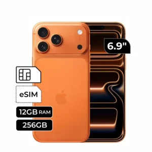 iPhone 17 Pro Max Chip + eSIM 12GB RAM 256GB 6.9" 120Hz