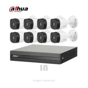 Cámaras de seguridad DAHUA kit 8 Full HD 1080p 1TB SSD