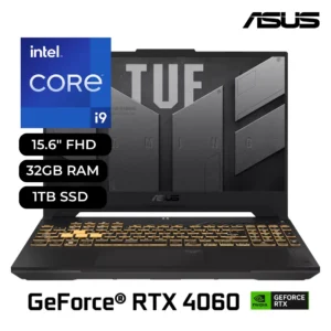 Laptop Asus TUF F15 FX507VV-BH96 Intel Core i9-13900h 32GB RAM 1TB SSD RTX 4060 15.6" FHD