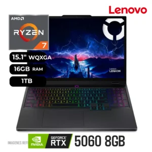 Laptop Gamer Lenovo Legion 5 15IRX10 Intel Core i7-14700HX 16GB RAM 1TB SSD RTX 5060 15.1" OLED