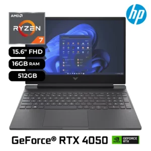 producto Laptop Gaming HP Victus 15-FB3022LA AMD Ryzen 7 7445HS 16GB RAM 512GB SSD RTX 4050 6GB 15.6" FHD IPS