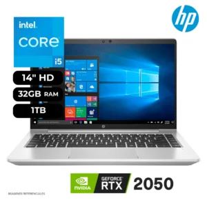 producto Laptop HP ProBook 440 G10 Intel Core i5-1335U 32GB RAM 1TB SSD RTX 2050 14" HD