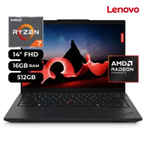 Laptop Lenovo ThinkPad L14 GEN 5 AMD Ryzen 7 7735U 16GB RAM 512GB SSD 14" FHD