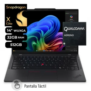 Laptop Lenovo ThinkPad T14 GEN 6 Snapdragon X Elite Qualcom 32gb RAM 512GB SSD 14" TouchScreen