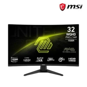 Monitor Gamer Curvo MSI MAG 321CQF E18 31.5" LED WQHD 170Hz 1ms
