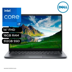 Laptop DELL Pro 14 Intel Core i7-250U 16GB RAM 512GB SSD 14" WUXGA