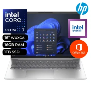 Laptop HP ProBook 460 G11 Intel Core Ultra 7-155U 16GB RAM 1TB SSD 16" WUXGA Office 365