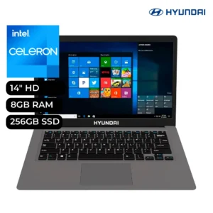 Laptop HYUNDAI Hybook Intel Celeron N4020 8GB RAM 128GB eMMC 14" HD