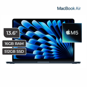 MacBook Air Chip M5 16GB RAM 512GB SSD 13.6" pulgadas