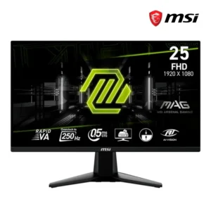 Monitor Gamer MSI MAG 255XFV 25" FHD HDR 250Hz 1080p